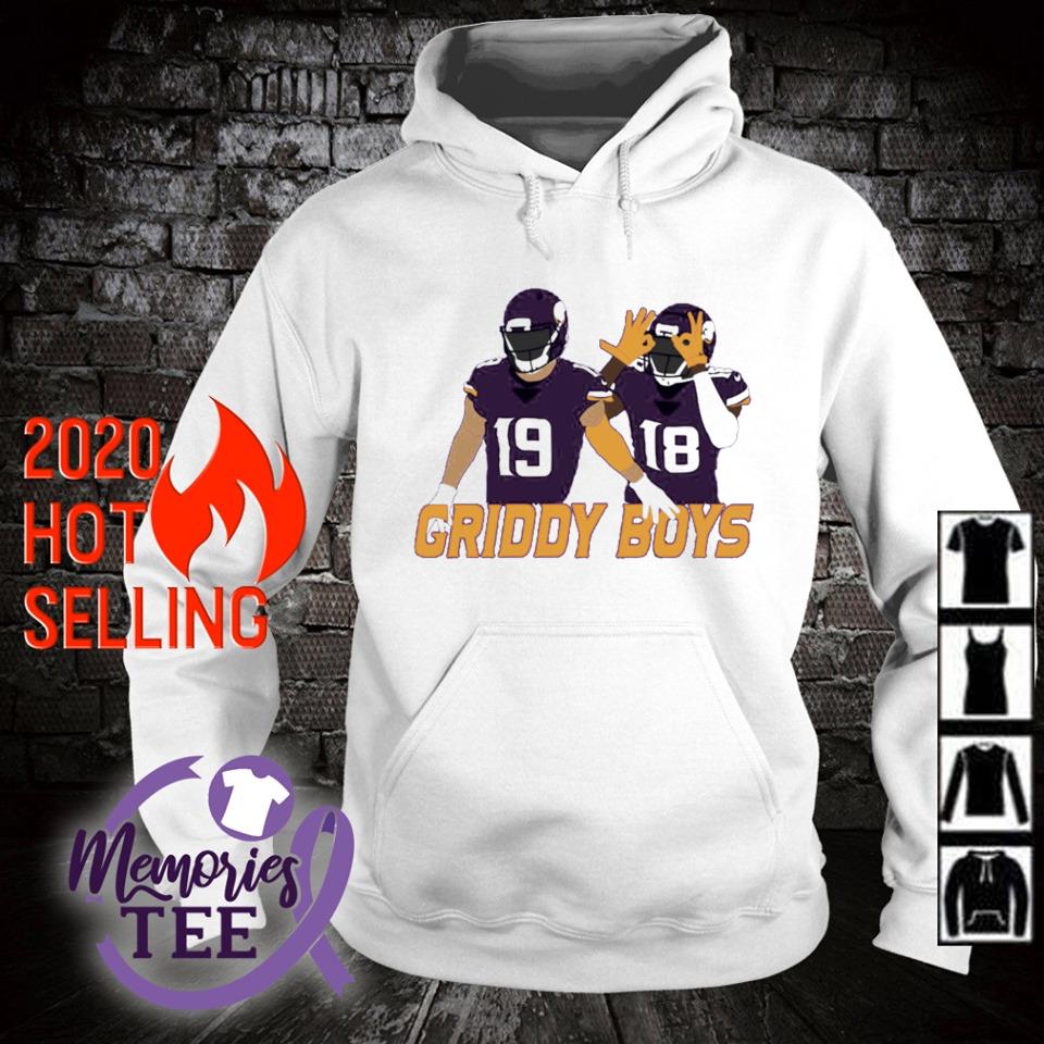 Vikings Adam Thielen and Justin Jefferson Griddy boys shirt, hoodie,  sweater and v-neck t-shirt