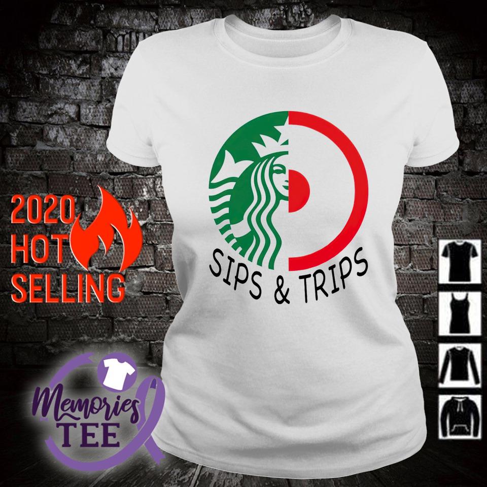 trips and sips shirt