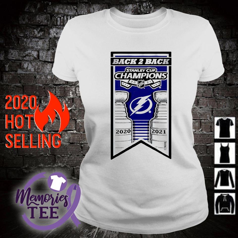 Tampa Bay Lightning 21 Back2back Stanley Cup Champions Shirt Sweater Hoodie And Tank Top