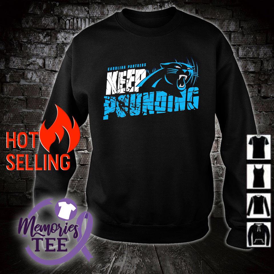 Hot Mickey Mouse Carolina Panthers Keep Pounding Shirt