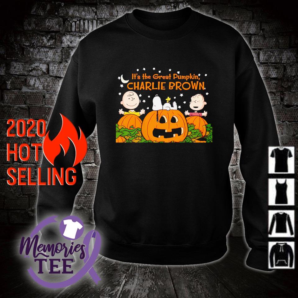 it's the great pumpkin charlie brown shirt