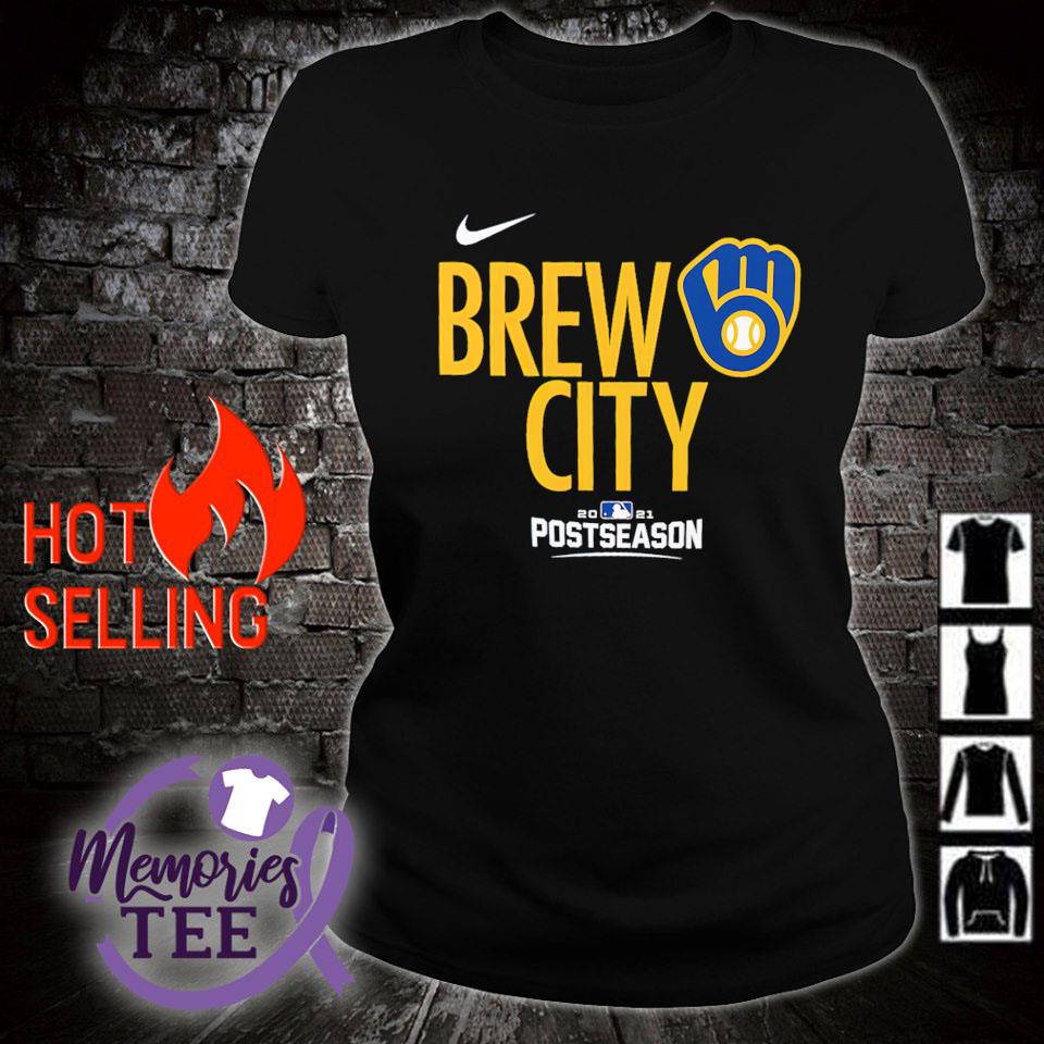 Milwaukee Brewers Brew City 2021 Postseason Shirt,Sweater, Hoodie, And Long  Sleeved, Ladies, Tank Top