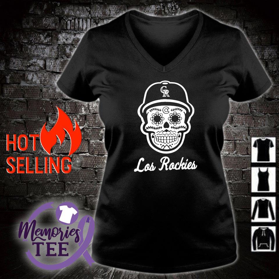 Colorado Rockies skull Los Rockies shirt, hoodie, sweater and v-neck t-shirt