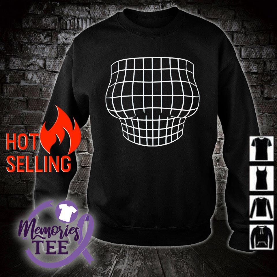 Magnified chest optical Illusion grid big boobs shirt, hoodie, sweater,  long sleeve and tank top