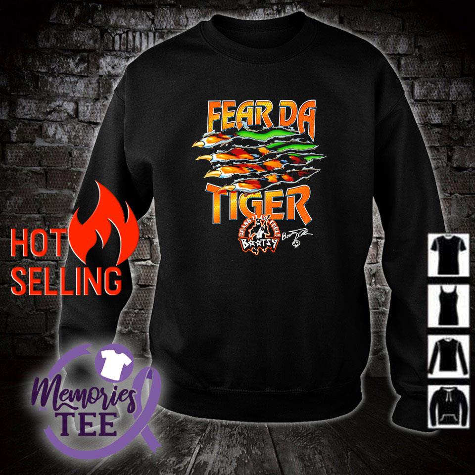 Official cincinnati Bengals Bootsy Collins fear da tiger shirt