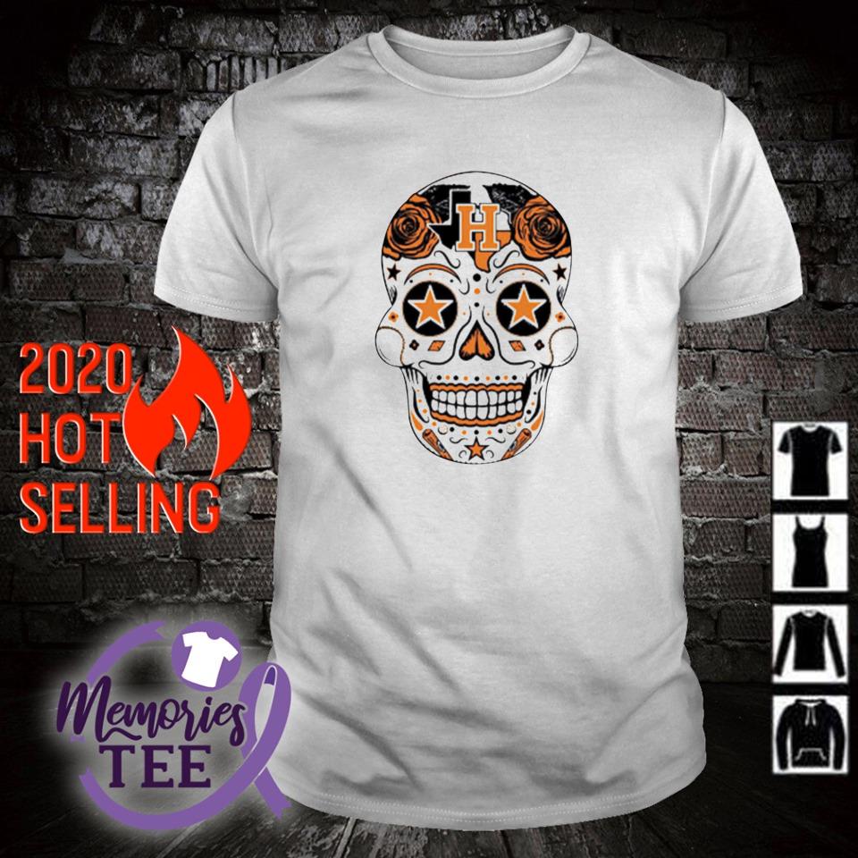 Awesome houston Astros sugar skull shirt, sweater, hoodie and tank top