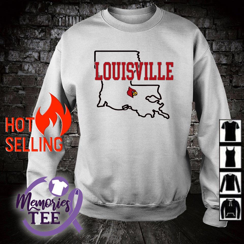 Louisville Cardinals Louisiana shirt - Kingteeshop