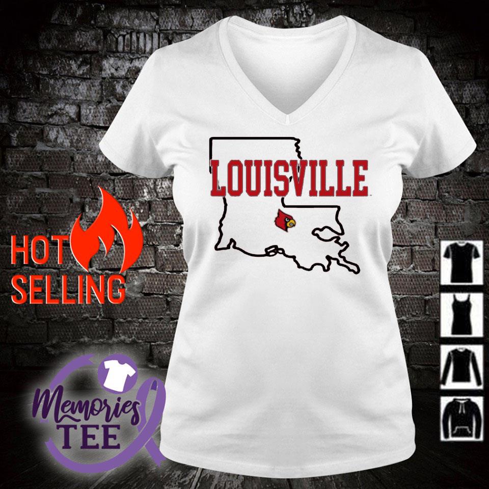 Louisville Cardinals Louisiana shirt - Kingteeshop