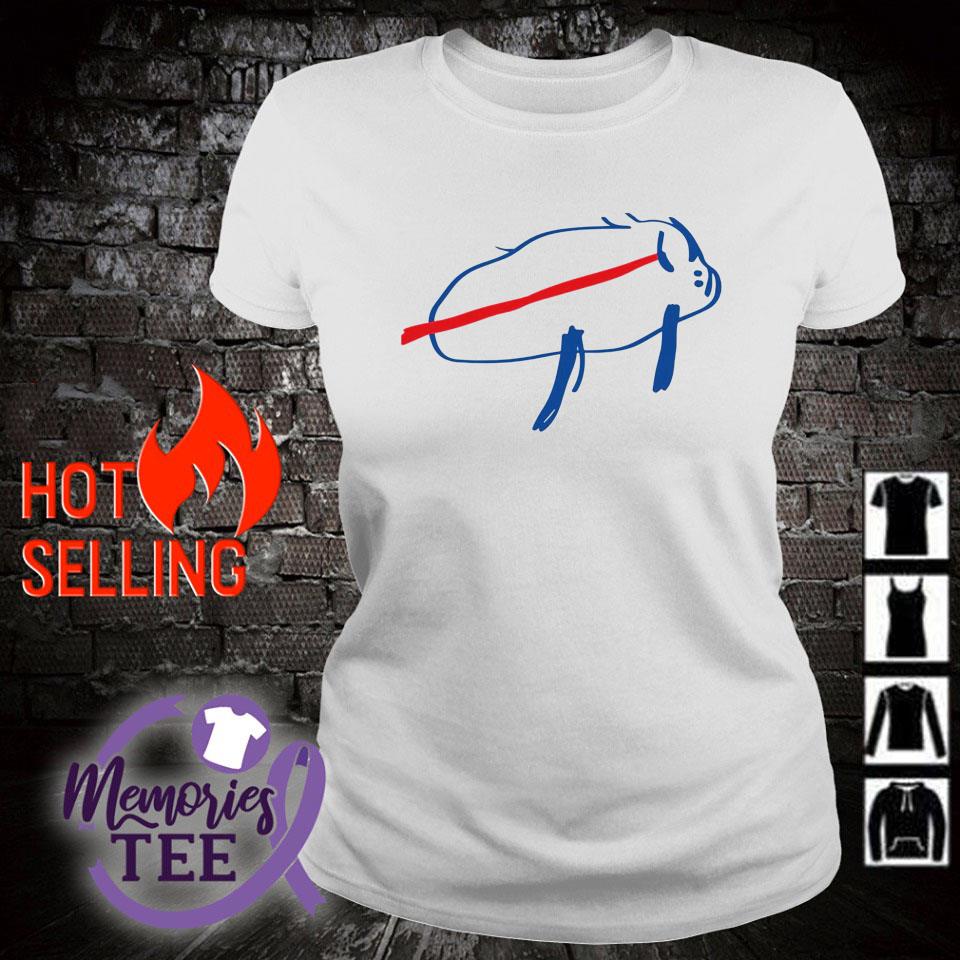 Josh Allen Buffalo Bills Potato Drawing Premium T-Shirt - Teefefe Premium ™  LLC