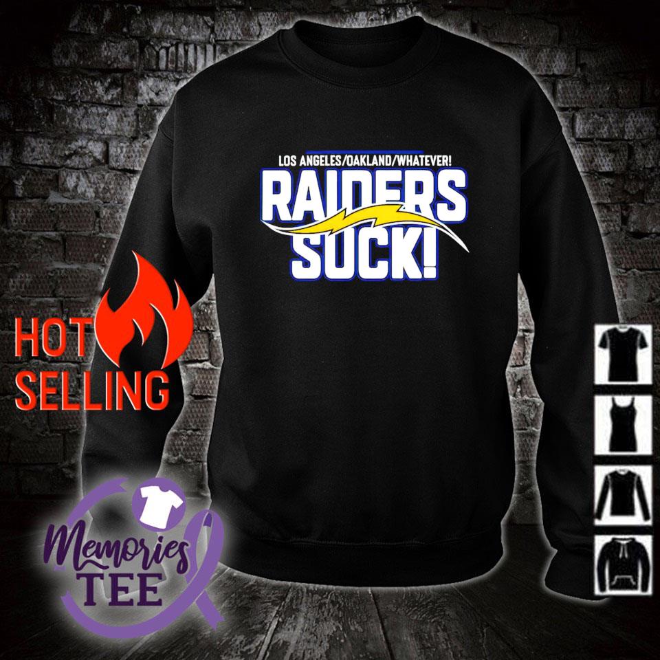 raiders suck t shirt