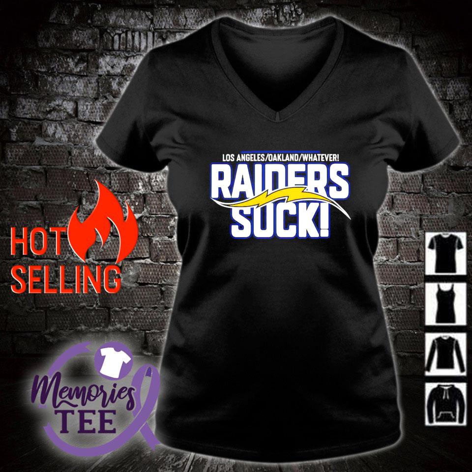 raiders suck shirt