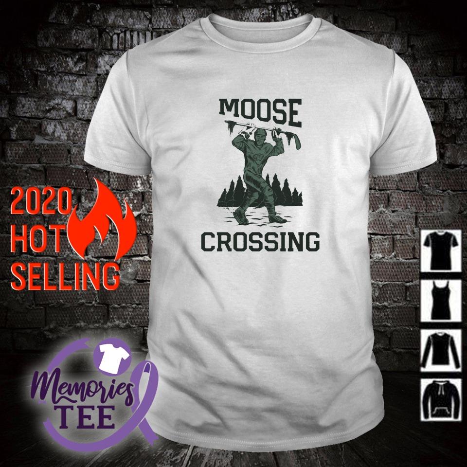 Best moose Crossing Minnesota Wild shirt