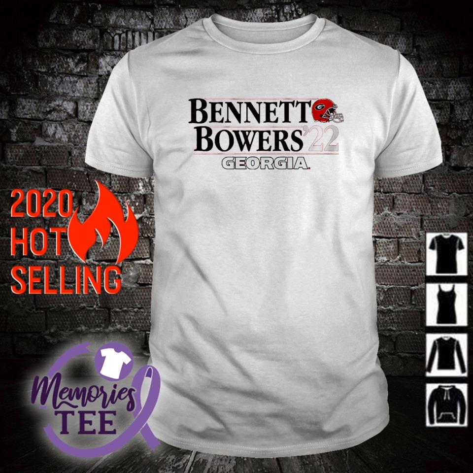 Funny stetson Bennett Bowers ‘22 Georgia Bulldogs shirt