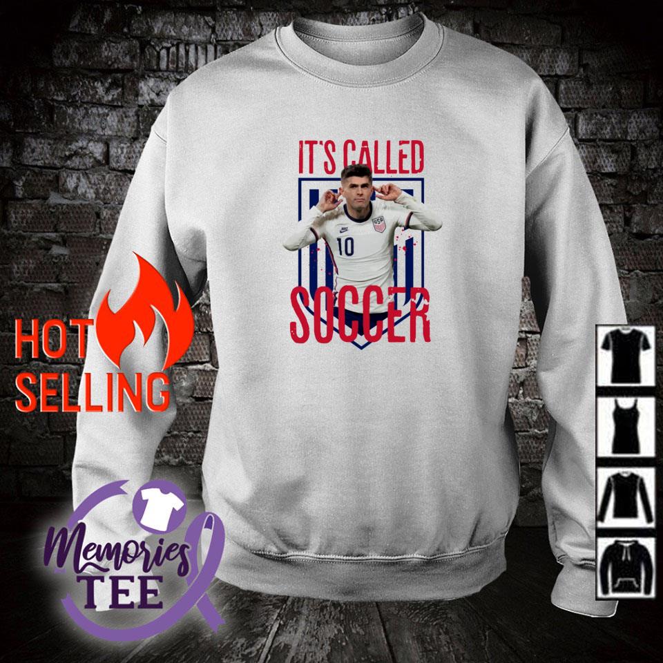 Christian Pulisic USA Soccer Team it's called soccer photo shirt, hoodie,  sweater, long sleeve and tank top