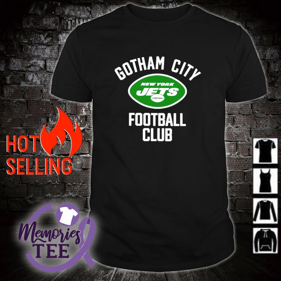 Ny Jets Gotham City Football Logo New York Jets T-shirt - Chow Down Movie  Store