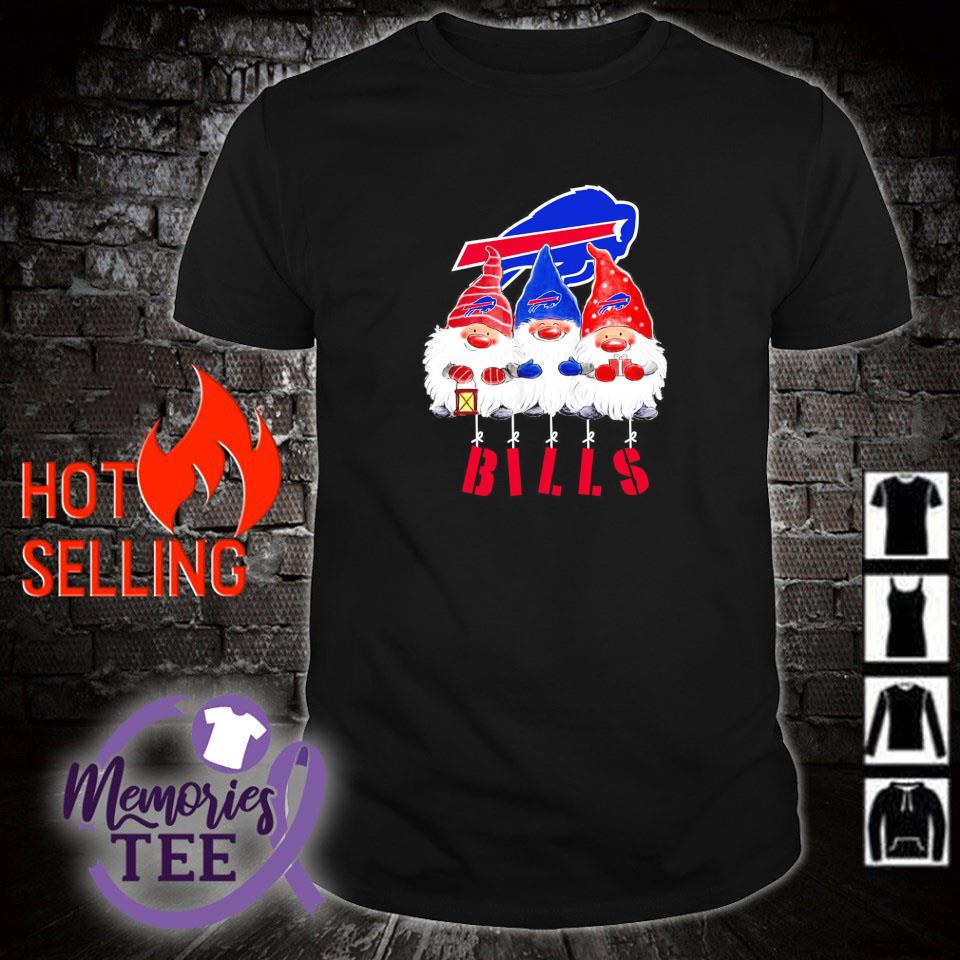 Awesome gnomies Buffalo Bills Christmas shirt