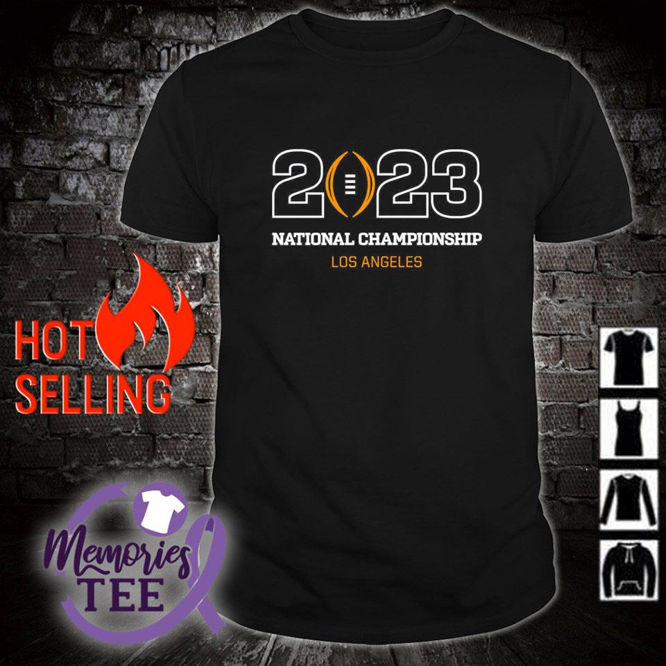 Funny college football playoff 2023 national championship Los Angeles shirt