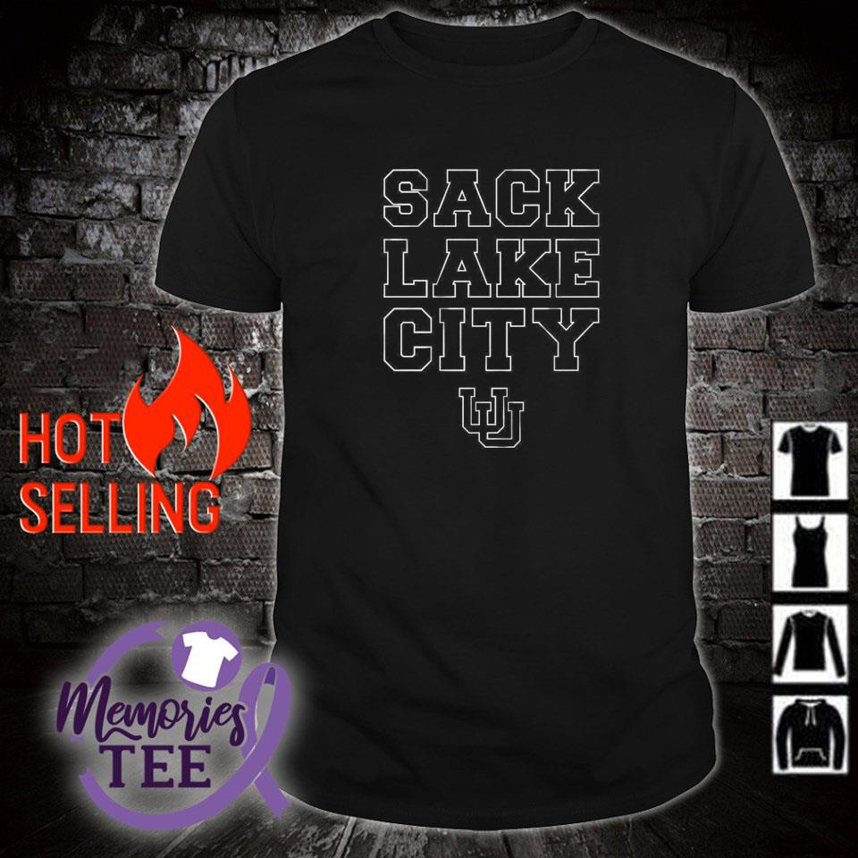 Funny utah Utes sack lake city shirt