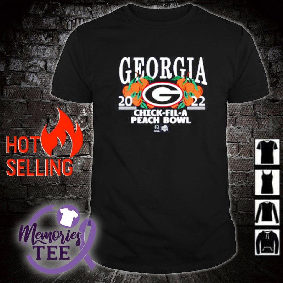 Nice georgia Bulldogs 2022 Peach Bowl shirt