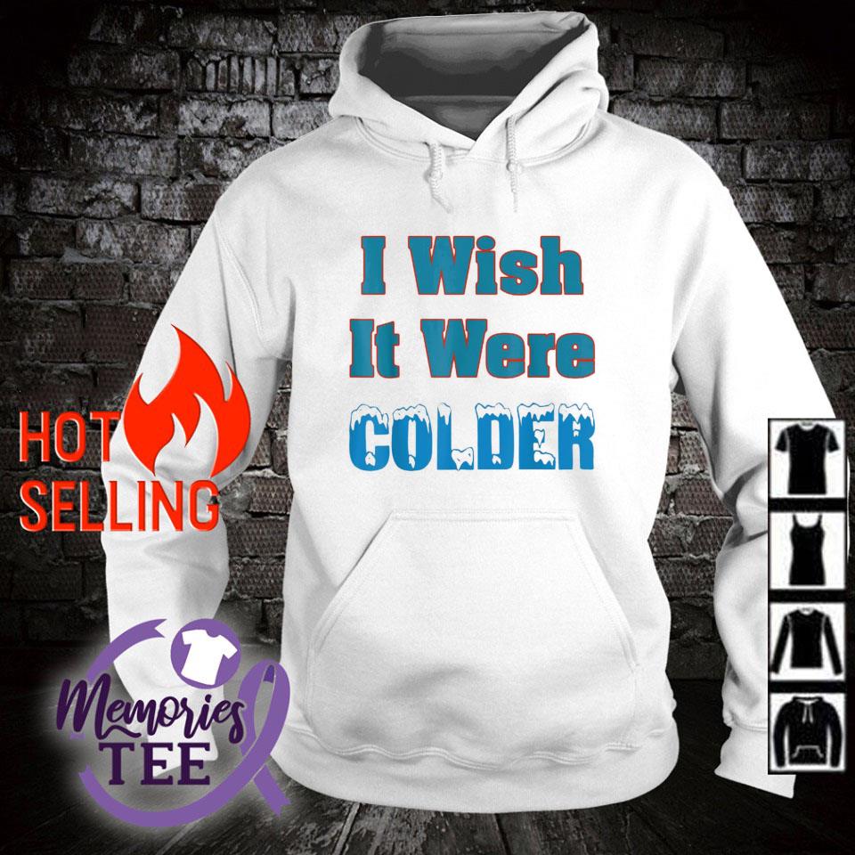 I Wish It Were Colder Miami Dolphins Hoodie