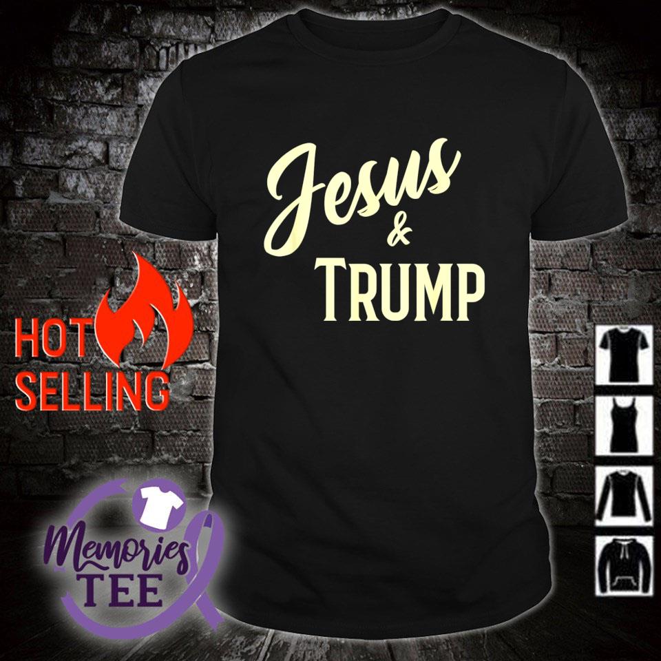 Nice jesus and Trump shirt