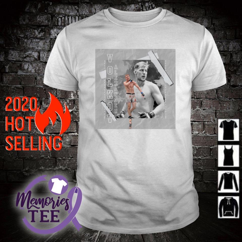 Official alexander Volkov UFC poster shirt