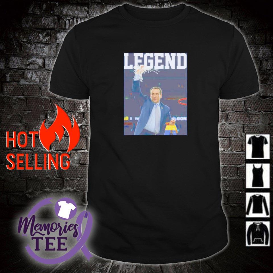 Official coach Mike Krzyzewski legend shirt