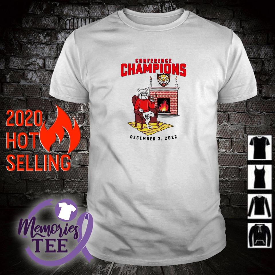Official conference champions Georgia Bulldogs win LSU Tigers 2022 shirt
