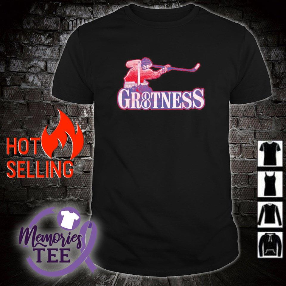 Official gr8tness ice hockey player shirt