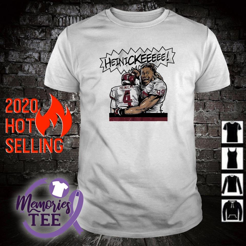 Official heinickeeee Taylor Heinicke and Chase Young Washington Commanders shirt