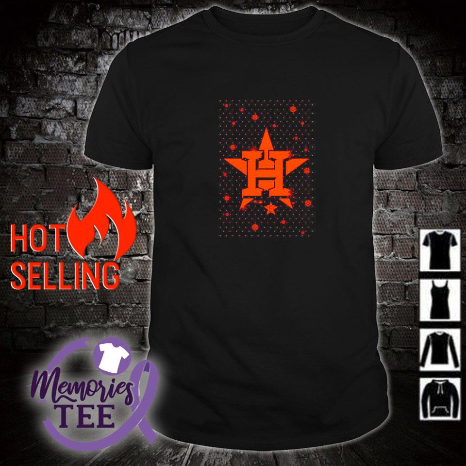 Official houston Astros sparkle Christmas shirt