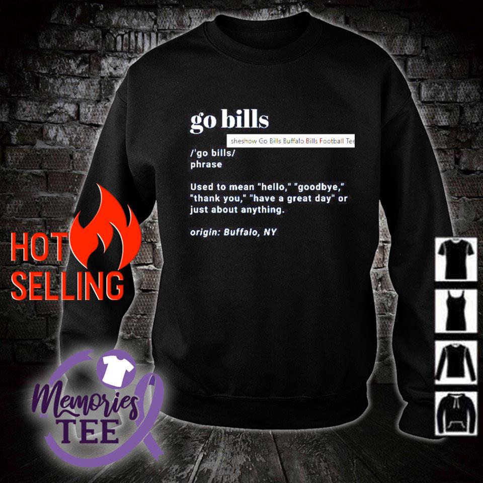 Go Bills definition shirt – Custom Buffalo Chic