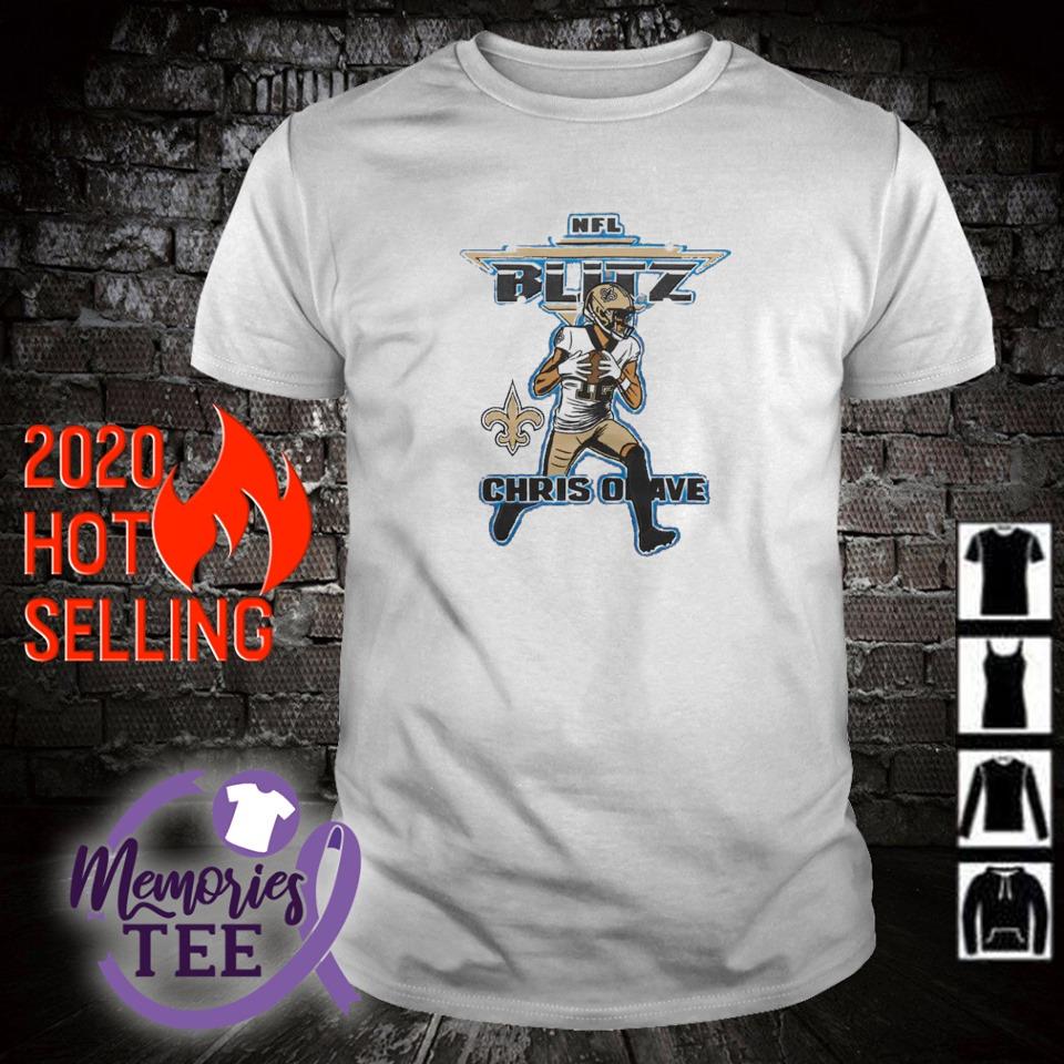 Original nFL Blitz Chris Olave New Orleans Saints shirt