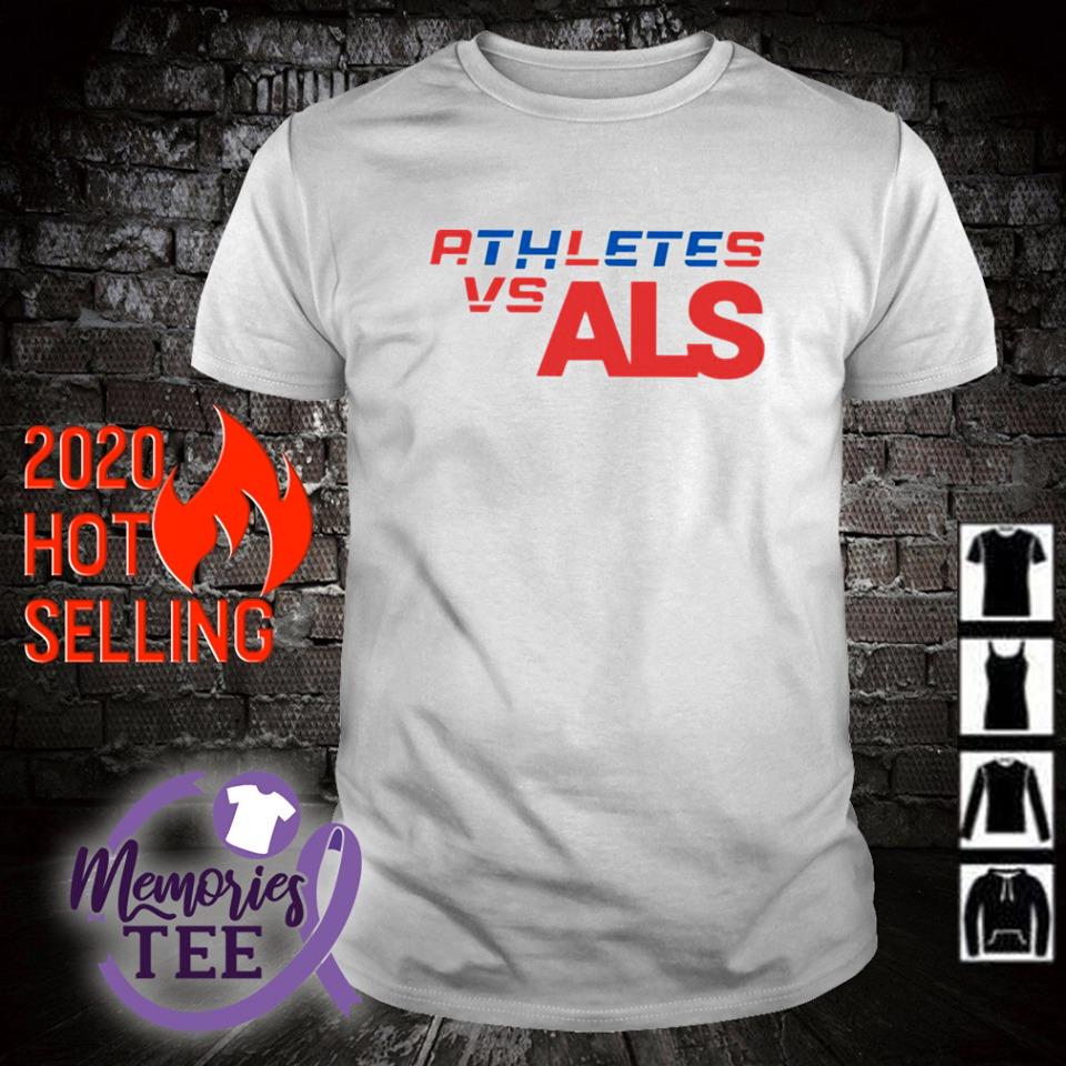 Premium athletes vs ALS shirt