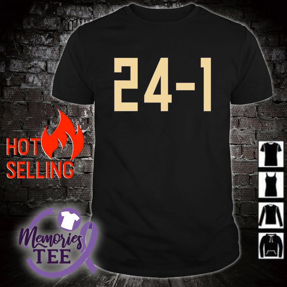 Premium bucks lead 24-1 score shirt