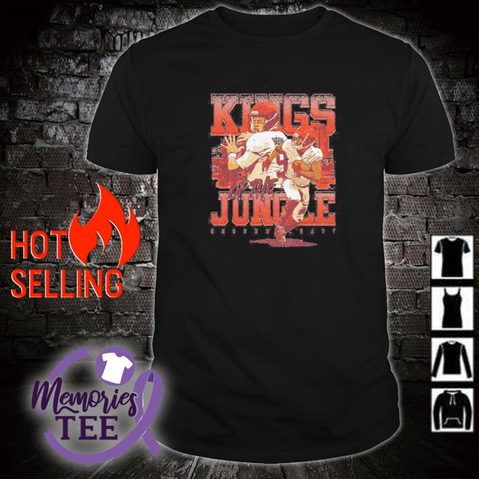 Premium kings of the jungle Joe Burrow and Ja'Marr Chase Cincinnati Bengals shirt