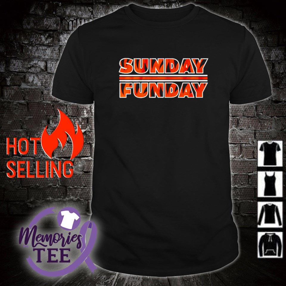 Sundey Fundey Funny Cincinnati Bengals Shirts Gift for Fans - Happy Place  for Music Lovers