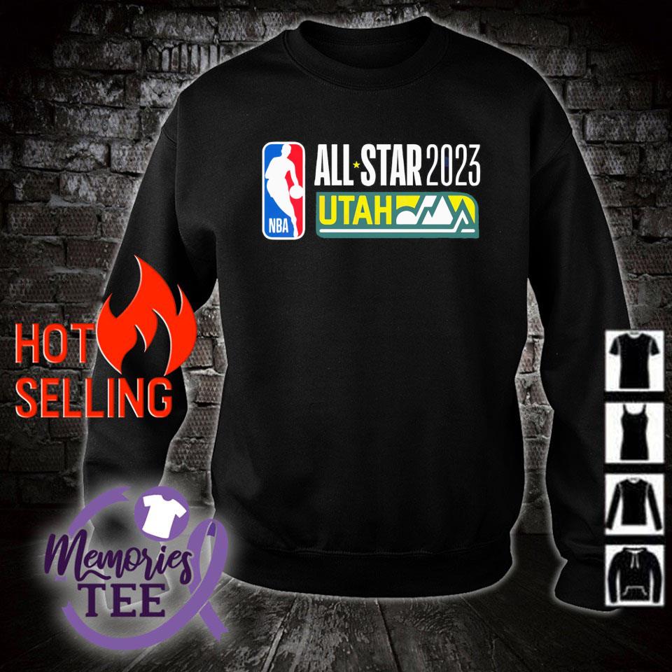 Nba all star 2023 utah jazz logo shirt, hoodie, sweater, long