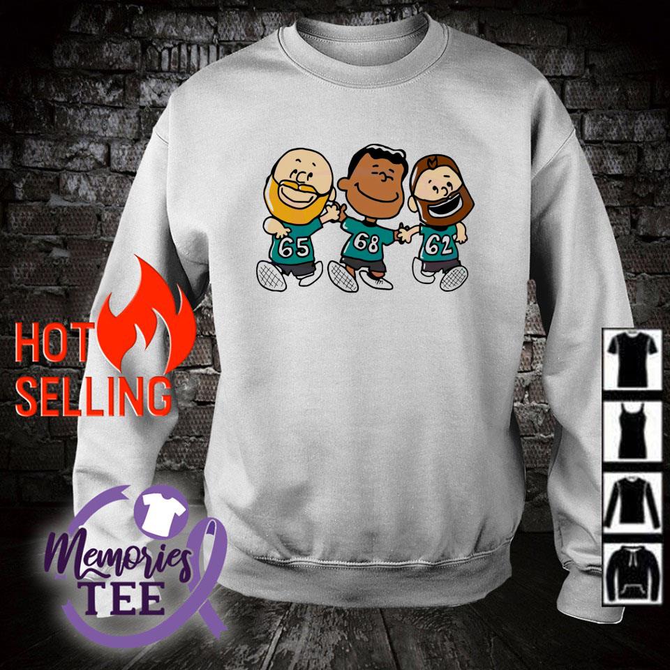 Jordan Mailata Jason Kelce and Lane Johnson cartoon shirt, hoodie, sweater,  long sleeve and tank top