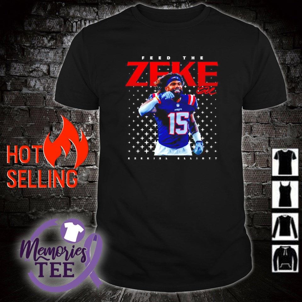 Funny Ezekiel Elliott feed the zeke shirt, hoodie, sweater and tank top