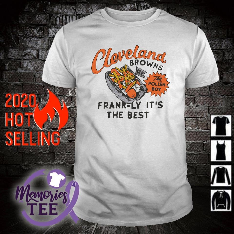 Funny cleveland Browns frankly it's the best the polish boy shirt, sweater,  hoodie and tank top