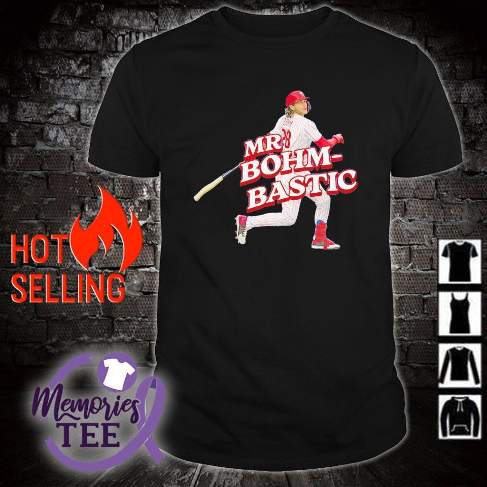 Original Alec Bohm Philadelphia Phillies Bad To The Bohm T-shirt,Sweater,  Hoodie, And Long Sleeved, Ladies, Tank Top