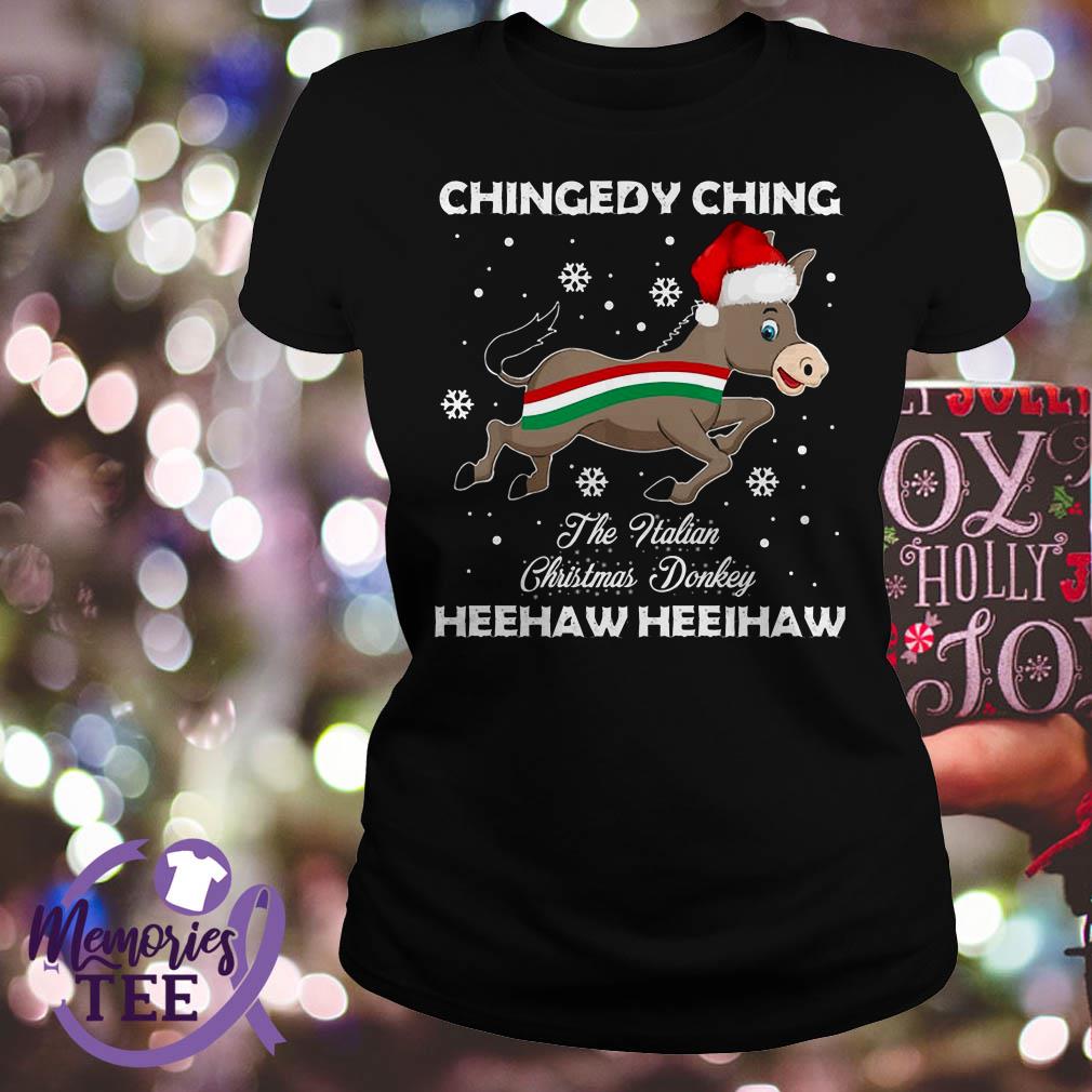 italian christmas donkey shirt