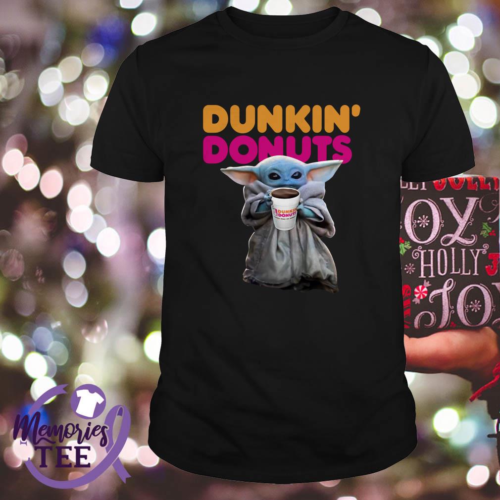 dunkin donuts yoda shirt