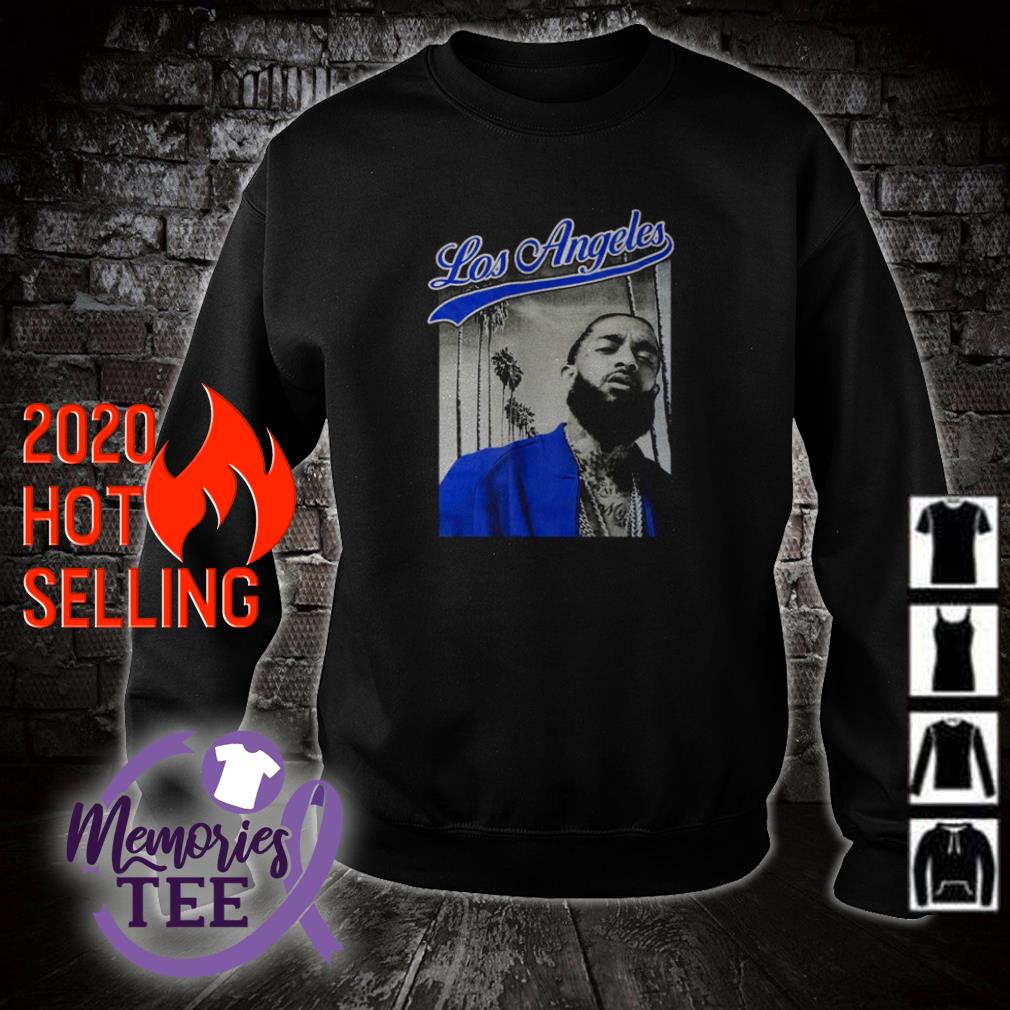 Blue nipsey 2024 hussle hoodie