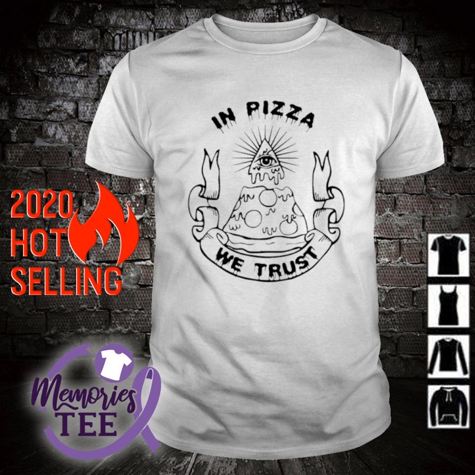 target shirt in pizza we trust