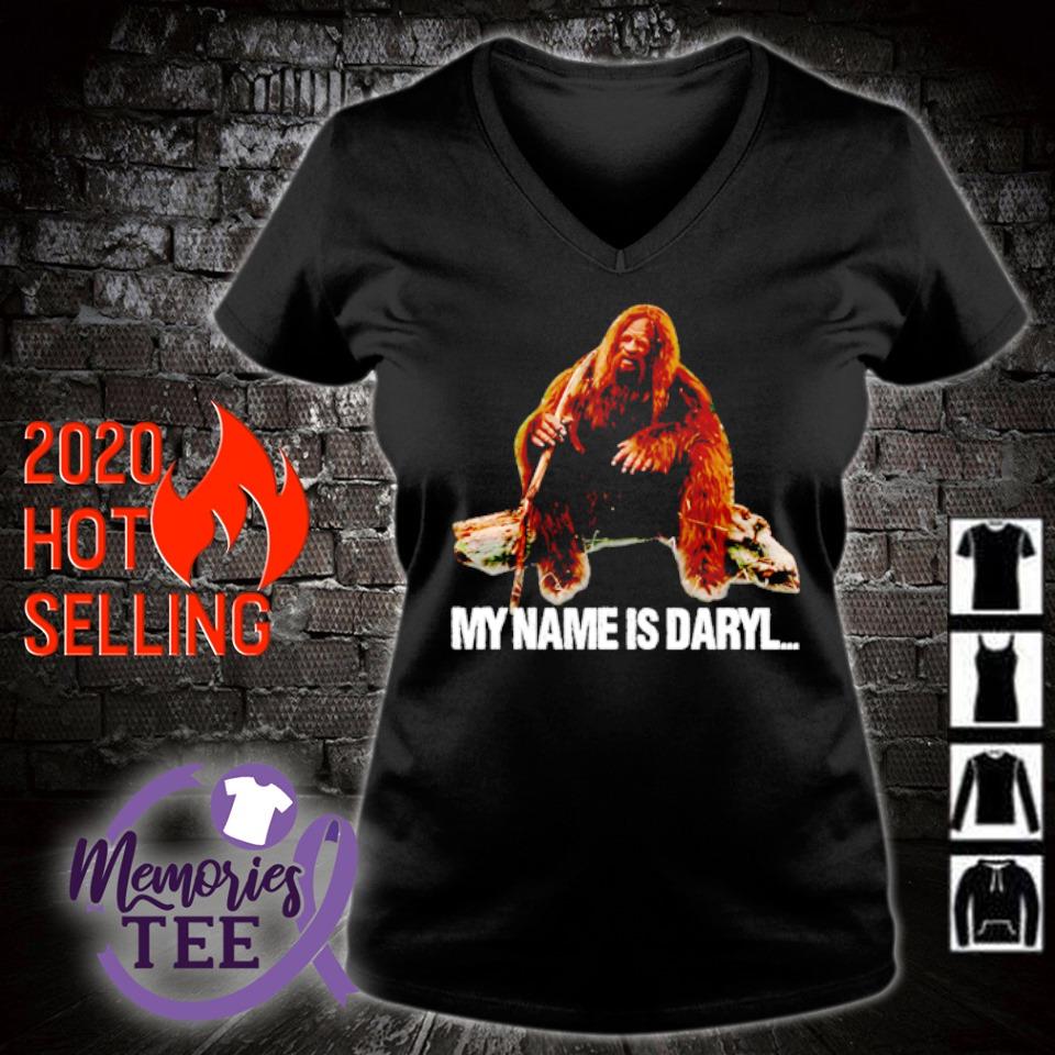 my name is daryl t shirt